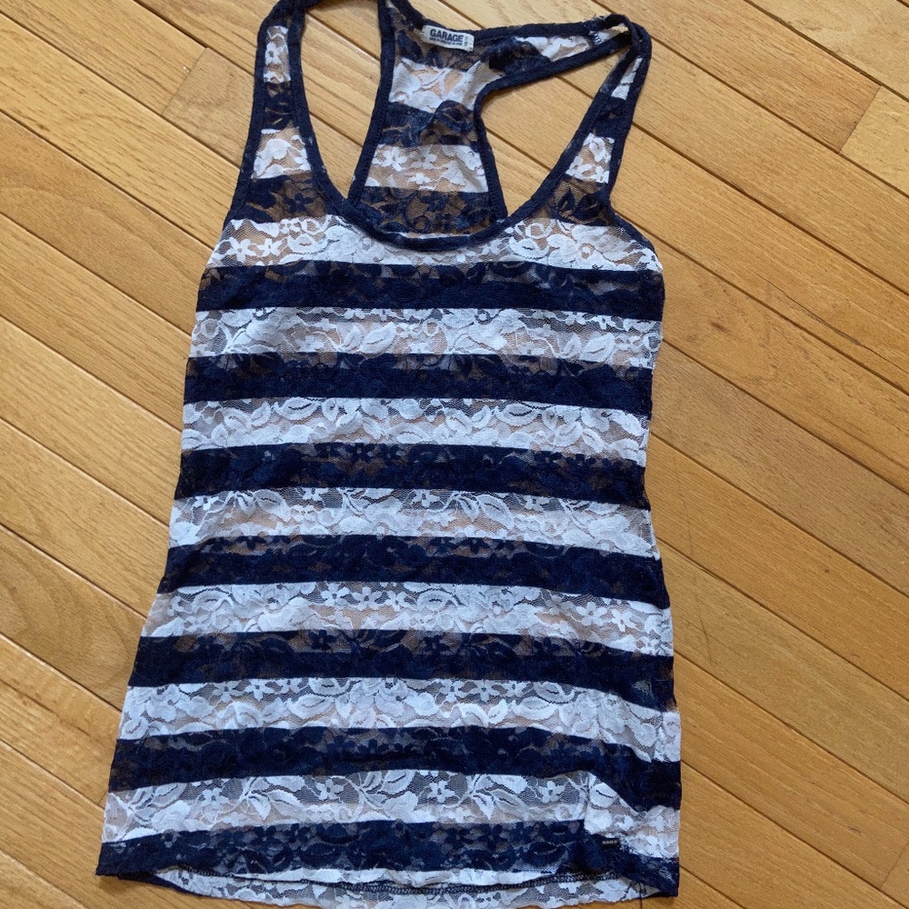 lace tank top